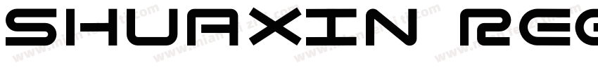 Shuaxin Regular字体转换